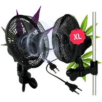 TronicXL 2 Stück Oszillierender Grow Clip Ventilator oszilierend I