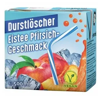 Durstlöscher Eistee »Pfirsich« 12 Stück