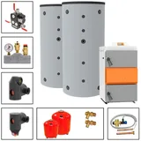 SOLARBAYER Holzvergaserkessel HVS Economic Set E 25-3B; 25 k