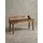 KADIMA DESIGN Polsterbank Echtleder Braun 108 x 63 x 43 cm