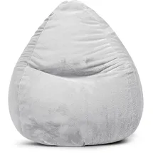 Sitting Point Sitzsack Beanbag Softy XXL Stoff Grau