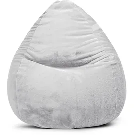 Sitting Point Sitzsack Beanbag Softy XXL Stoff Grau