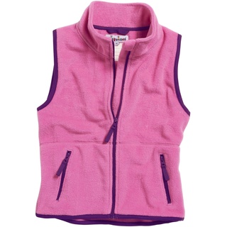 Playshoes Fleece Weste Unisex Kinder Outdoor-Oberteil, pink, 86