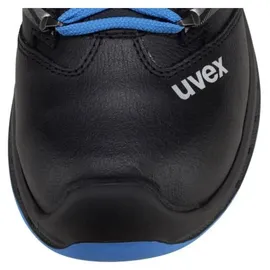 Uvex Halbschuh schwarz/blau uvex 2 trend, S3 42
