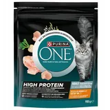 Purina ONE High Protein 900g Futter für ausgewachsene Katzen mit hohem Hühneranteil