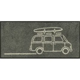 Wash+Dry Keep it simple grey 35 x 75 cm Grau