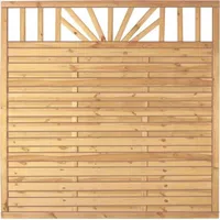 Tetzner & Jentzsch Sichtschutzelement 180 x 180 cm Braun