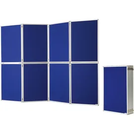 Magnetoplan Präsentationswand 244 x 181 cm Blau