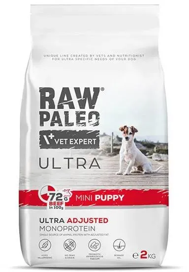 Vetexpert Raw Paleo Ultra Beef Puppy Mini 2kg (Rabatt für Stammkunden 3%)