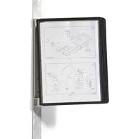 Durable Sichttafelwandhalter VARIO wall 5 Sichttafeln magnet