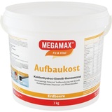 MEGAMAX Aufbaukost Erdbeere Pulver 3000 g