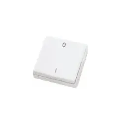 Eltako 30000752 Funk-Minihandsender reinweiß, lasergraviert 0 + I FMH2-rw