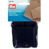 Prym 994300 Elastic-Ärmelbündchen schwarz, Polyester: 100%, Black, 2 Stück, 2