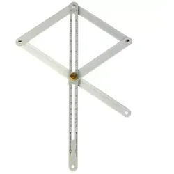 Alu-Winkelmesser für Fliesenarbeiten Art.-Nr. 20051