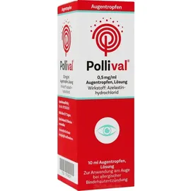 URSAPHARM Arzneimittel Pollival 0,5 mg/ml Augentropfen Lösung