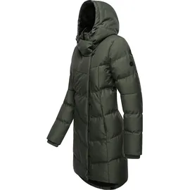 Ragwear Wintermantel "Pavla", Damen, Gr. XL (42), grün (grasgrün), Außenmaterial: 100% Polyester, Innenfutter: 100% Polyester, Wattierung: 100% Polyester, figurbetont ca.