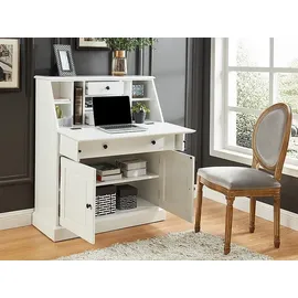vente-unique Bücherregal Kiefer und MDF 0 x 0 x 0 cm Weiß