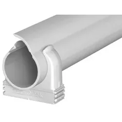 OBO 2154544 Quick-Pipe-Set Quick-Pipe + Quick-Schelle M32 Polyvinylchlorid lichtgrau RAL 7035 2954 M32 LGR