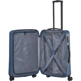 Travelite Bali 4-Rollen Cabin 67 cm / 65 l blau/kratzfest