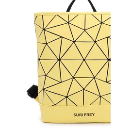 SURI FREY Rucksack mit Laptopfach Suri Sports Jessy-Lu Backpack 9,2L Lightyellow hellgelb - Hellgelb