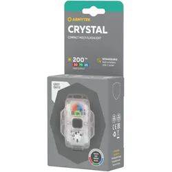 Armytek Crystal WRGB grau Mini Stirnlampe