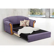 Home Affaire Schlafcouch Polyester 2-Sitzer Lila