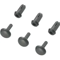 TRU Components TC-SRR-365K203 Spreizniete Loch-Ø 3mm Schwarz 1000 Stk.)