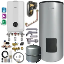 Bosch Brennwert-standardpaket BOPA ST CSH 011 Compress Hybrid Csh5800i G 30p23, WP 180 P 1 B