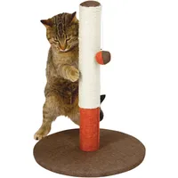 Kerbl Opal Basic Kratzsäule 37 x 37 x 50 cm bordeaux/braun