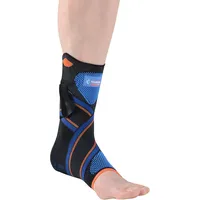 Thuasne Novelastic Strapping Knöchelbandage Schwarz/Blau S
