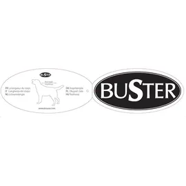 BUSTER Raincoat Blackberry Hundemantel 44 cm Schwarz M/L