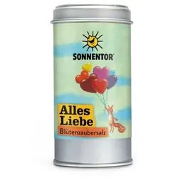 Sonnentor Blütenzaubersalz Alles Liebe - Streudose bio