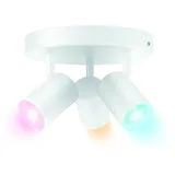 WIZ IMAGEO 3er Spots Deckenleuchte Tunable White & Color 1035lm Weiß Einzelpack