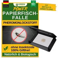 green guardia Papierfisch Falle mit Pheromon-Lockstoff 5 St.