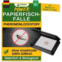 green guardia Papierfisch Falle mit Pheromon-Lockstoff 5 St.