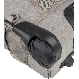 Normani Rucksack mit Trolleyfuktion und Hüftgurt - Beige