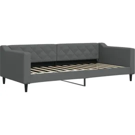 vidaXL Tagesbett 90 x 200 cm Dunkelgrau