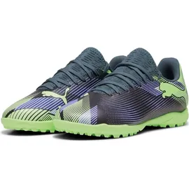 Puma Future 7 Play TT Multinocken-Fußballschuhe Kinder 03 gray skies/elektro purple/fizzy apple/white 38