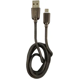 LC-POWER USB-A auf Micro-USB 1 m Schwarz