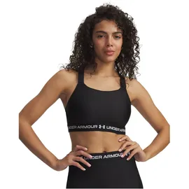 Under Armour Sport-BH Schwarz/Weiß L