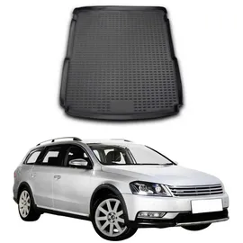 Omac Kofferraummatte Kofferraumwanne kompatibel mit VW Passat B7 Variant Alltrack 2010-2015