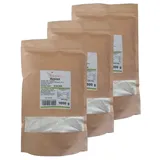 3 x 1 kg Reismehl fein gemahlen glutenfrei vegan Premium Qualität Zippbeutel