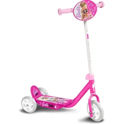 Kinderroller 3 Räder Barbie rosa|WEISS|rosa No Size