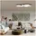 LEDKIA Arena 3-flg. 45 cm rund grau
