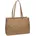 Shopper Kunstleder Beige