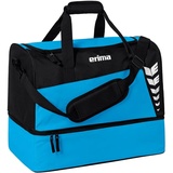 Erima Six Wings Sporttasche mit Bodenfach curacao/schwarz M