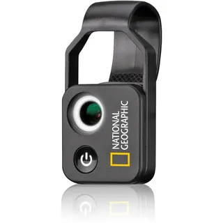 National Geographic 9118500 - Handy-Mikroskop 200x mit 200-facher Vergrößerung, CPL-Filter und 2-stufiger Beleuchtung