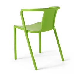 Oviala Business Design-Gartensessel aus grünem Kunststoff