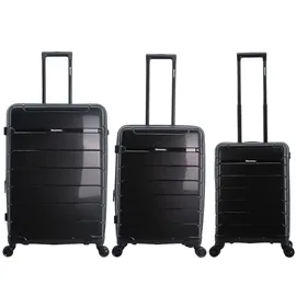 DISCOVERY Skyward Koffer-Set 3-tlg. schwarz