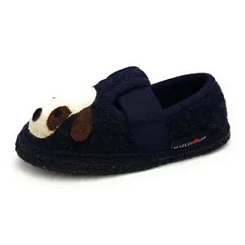HAFLINGER Slipper Blau 30
